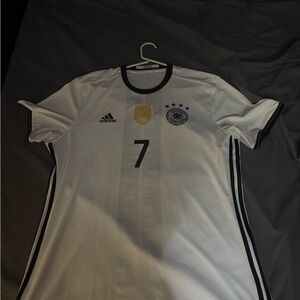 Germany Home Football Shirt 2016/2017 Jersey Soccer Adidas Draxler #7 Size XL